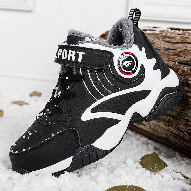 Kids' Climbing Shoes – Comfortable & Safe Cotton Shoes with Velcro Closure for Indoor & Outdoor - Pasha