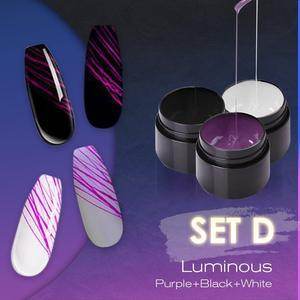 Luminous Nail Art Spider Nail Gel UV Nail Polish – Creative Nail Art - Pasha