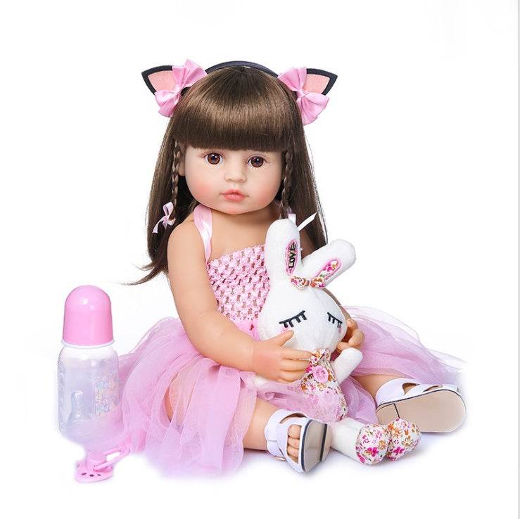 Reborn Bebe Doll 55 cm– realistic full body silicone doll - Pasha