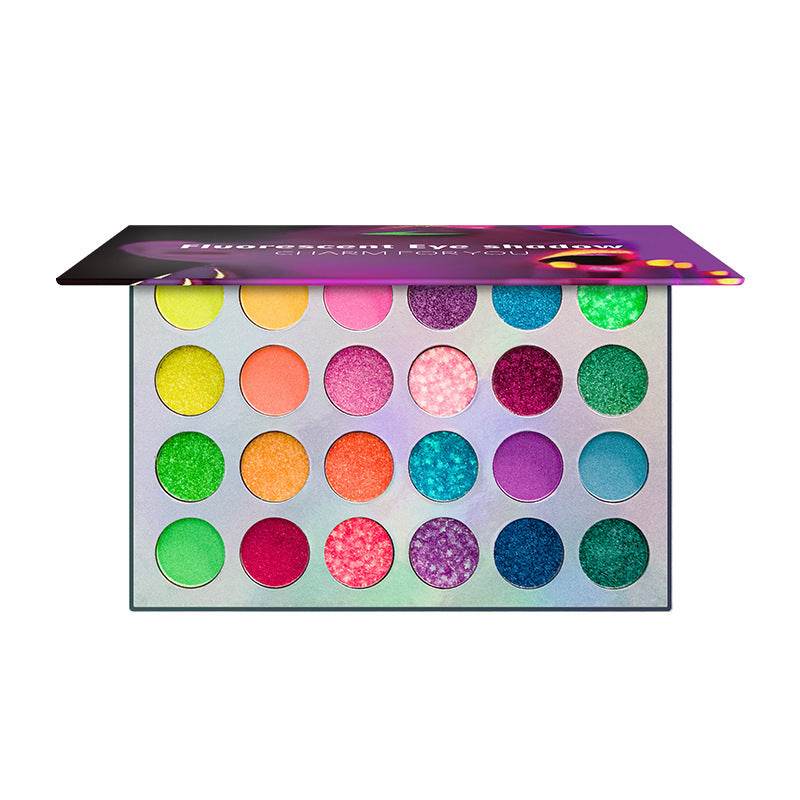 Persistent Glow Eyeshadow – UV Glow in the Dark 24 Colors - Pasha