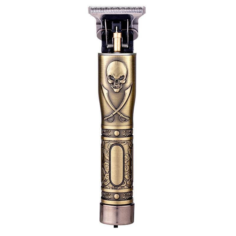 Skull Hair Salon Hair Clipper – Model 258 with USB Charging – Precise & Stylish Grooming Tool - Pasha