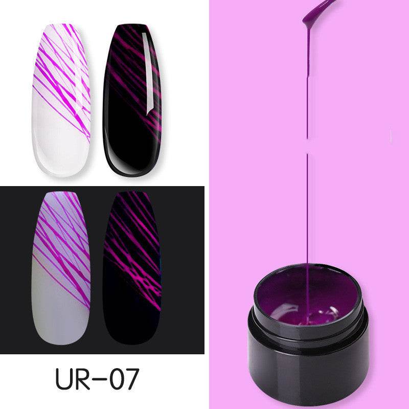 Luminous Nail Art Spider Nail Gel UV Nail Polish – Creative Nail Art - Pasha