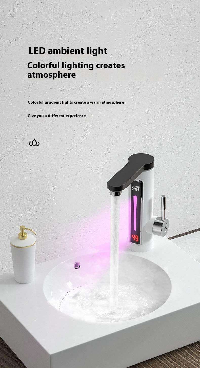 Instant Electric Faucet with Heating - Efficient Hot Water Solution for Kitchen & Bathroom - Pasha
