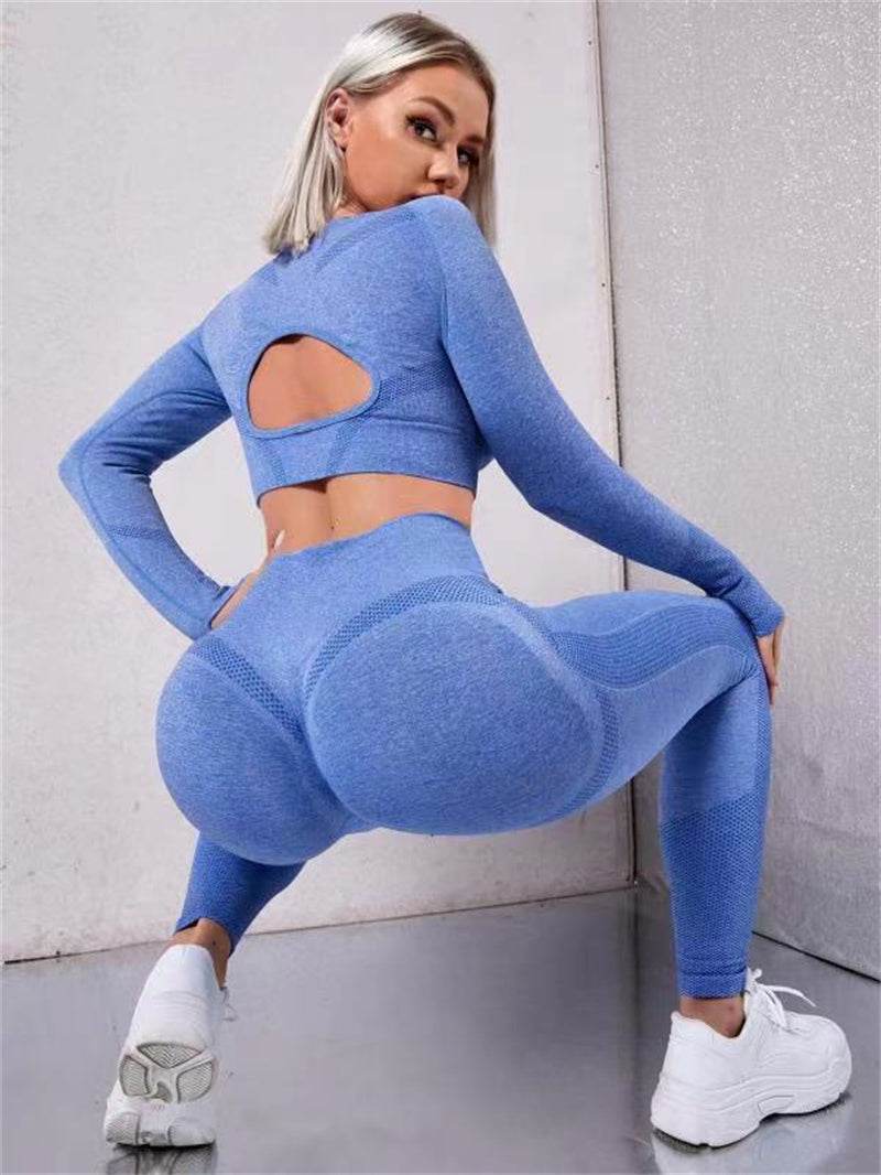 Fitness leggings 2 piece set-perfect fit - Pasha