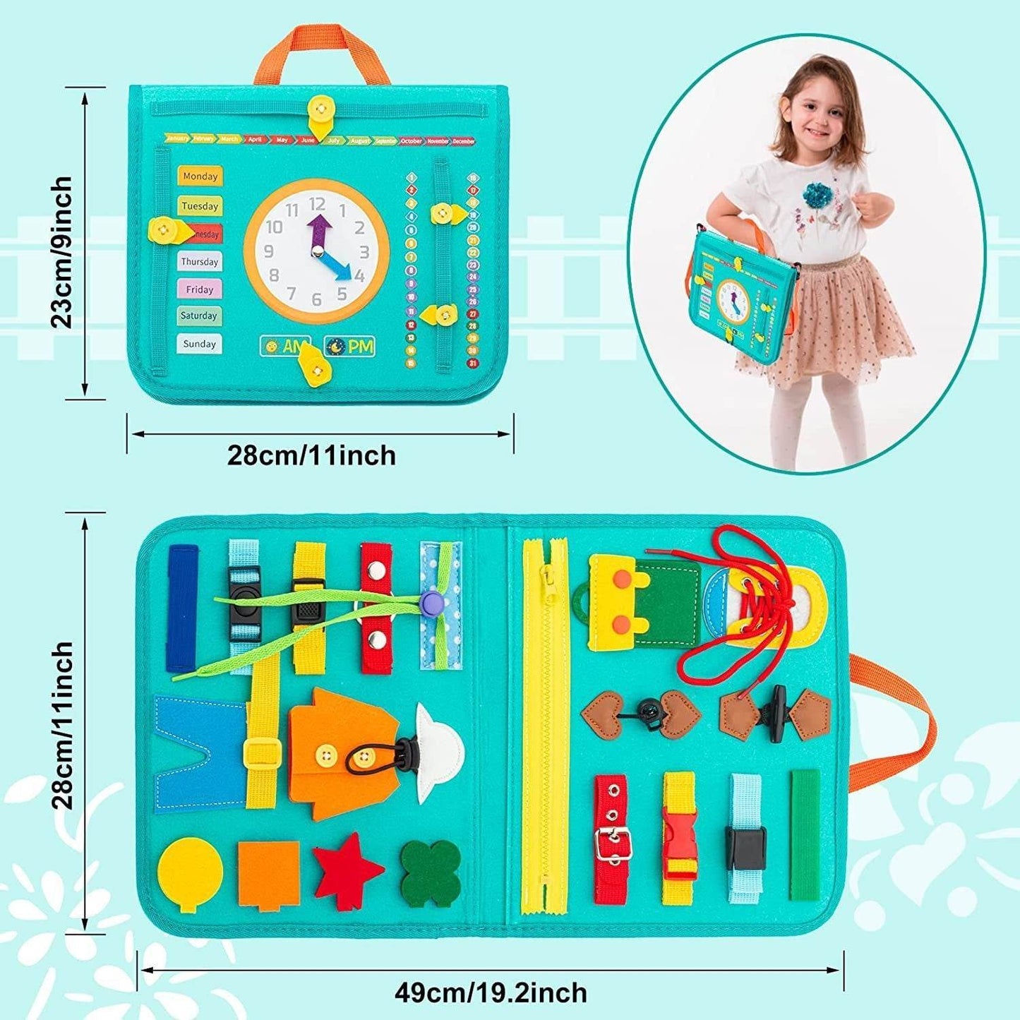 Montessori Clothing Handbag-Early Education - Pasha