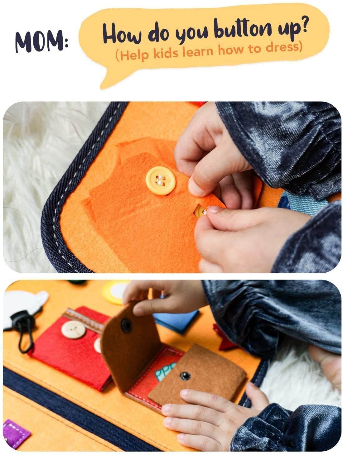 Montessori Clothing Handbag-Early Education - Pasha