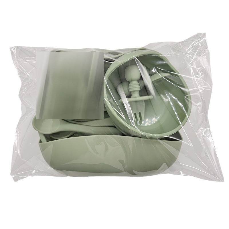 Silicone Baby Feeding Set – Safe & Dishwasher Safe - Pasha