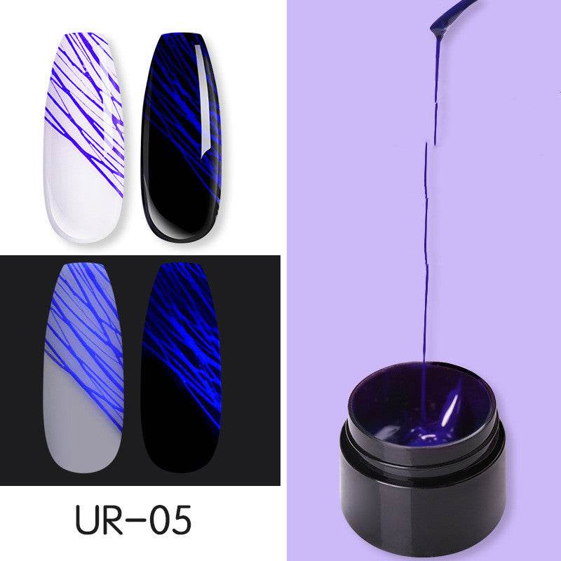 Luminous Nail Art Spider Nail Gel UV Nail Polish – Creative Nail Art - Pasha
