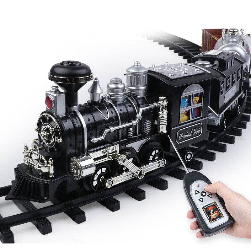 Smoking Train Electric Toy-Interactive train toy - Pasha