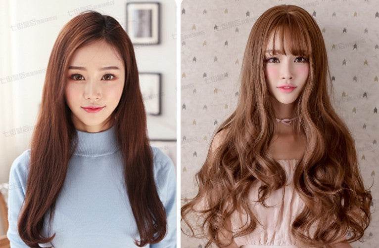 Heat-Resistant Korean Style Wig – Big Waves & Natural Look - Pasha