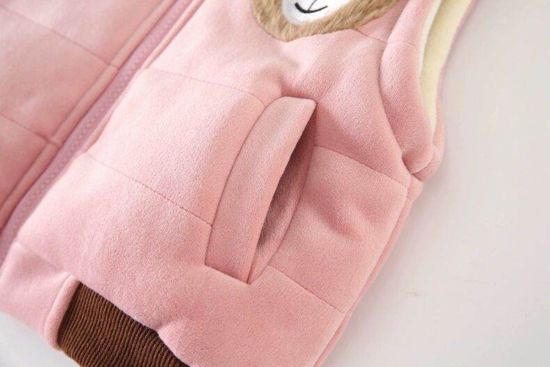Children’s Double-Layer Plush Fleece 3-Piece Winter Suit – Cozy and Stylish for 1-3 Year Olds - Pasha