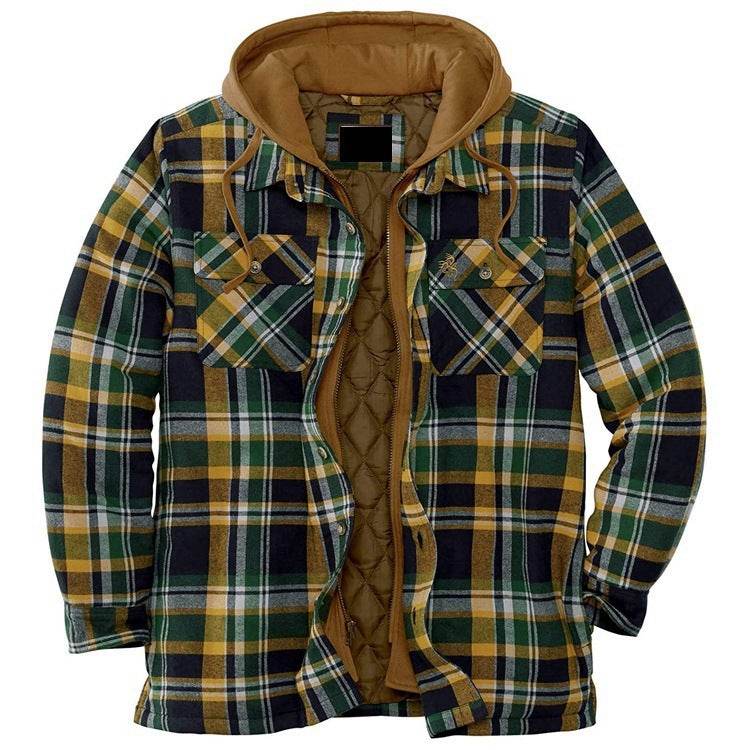 Men´s Retro Hooded Jacket Coat Shirt-style and comfort - Pasha