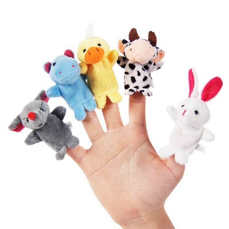 Finger Puppet Set 10 piece– Creative Fun for Kids, Interactive Storytelling, and Early Childhood Development - Pasha