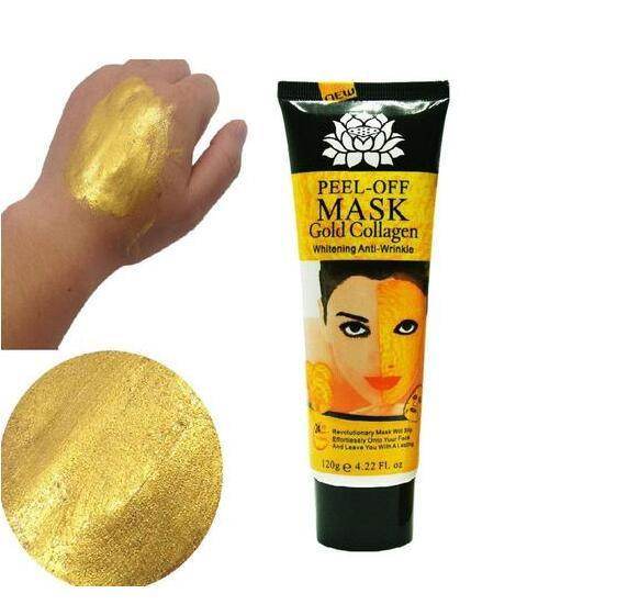 24K Gold Collagen Peel-Off Mask – Hydrating & Anti-Aging Face Mask - Pasha