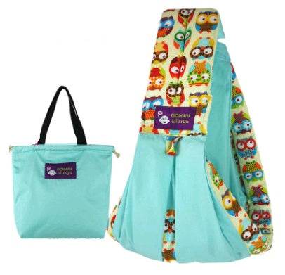 Breathable Cotton Baby Sling Carrier – Ergonomic One-Shoulder Design for Active Parents - Pasha