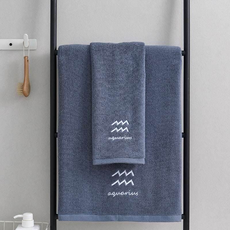 Constellation Towel Set – Zodiac-Inspired Cotton - Pasha