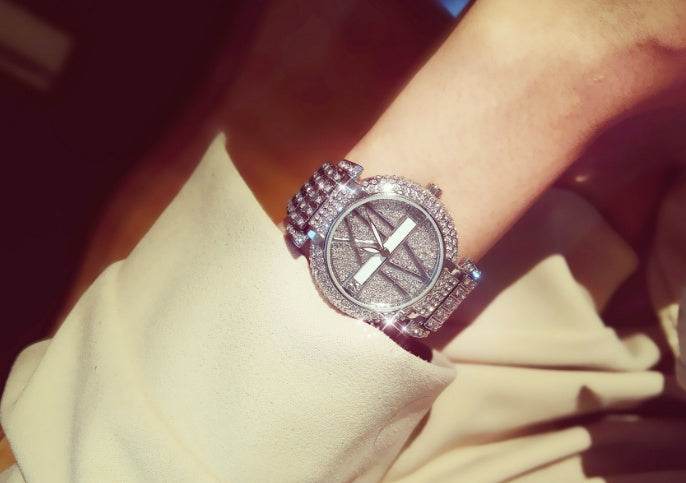 Luxury Diamond Look Women's Watch - BS bee sister FA1036 | Elegant Stainless Steel Quartz Timepiece - Pasha