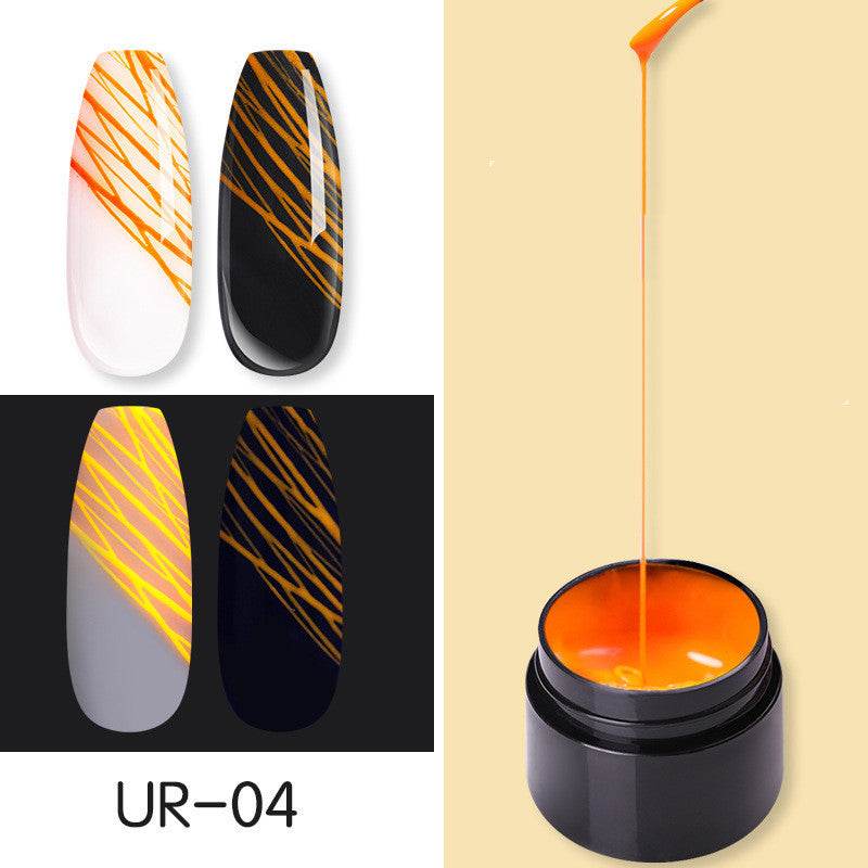 Luminous Nail Art Spider Nail Gel UV Nail Polish – Creative Nail Art - Pasha
