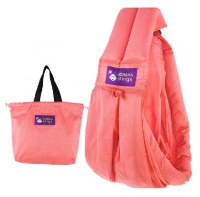 Breathable Cotton Baby Sling Carrier – Ergonomic One-Shoulder Design for Active Parents - Pasha