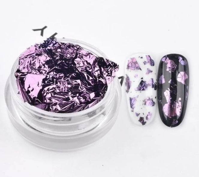 Nail Tin Foil Fragment Nail Jewelry - Pasha