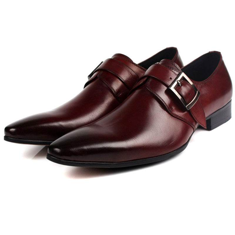 New Men's Business Suits Pointed Toe Shoes - Pasha
