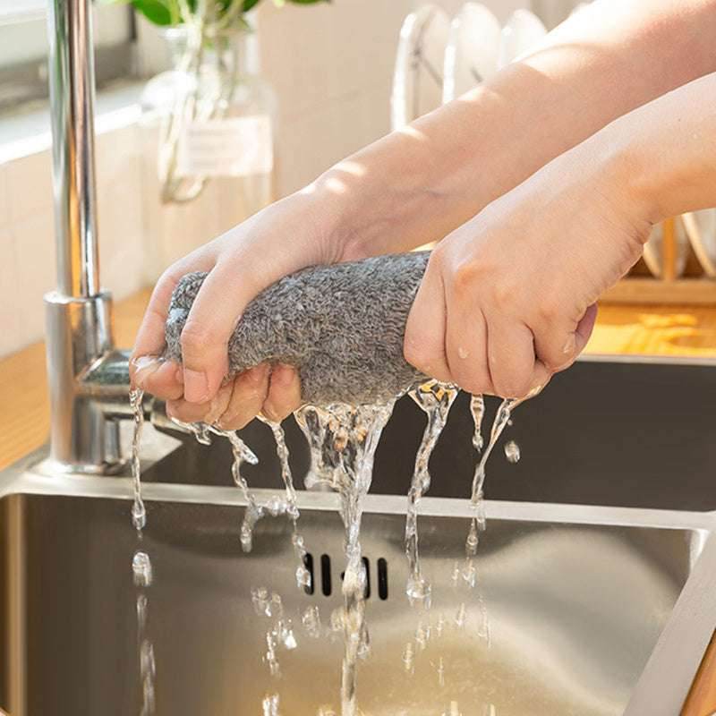 Bamboo Charcoal Dish Towel – Absorbent & Japanese Style - Pasha