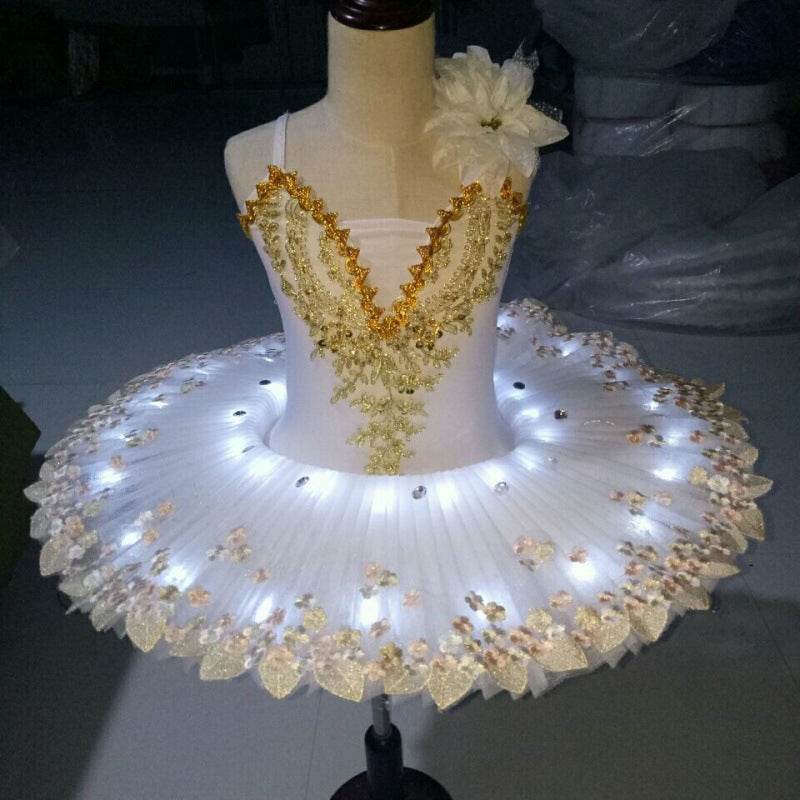 Luminous Tutu Kids Ballet Costume – Fluorescent Ballet Costumes for Girls - Pasha