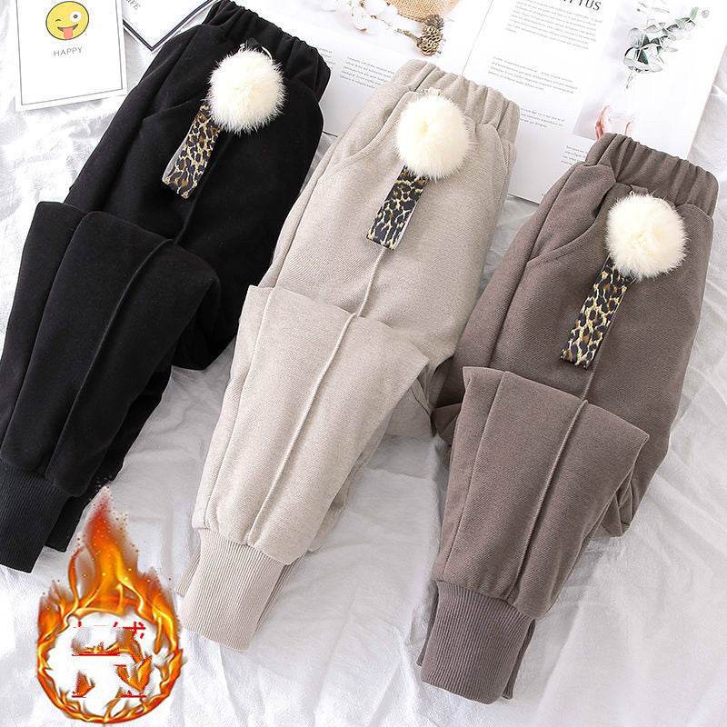 Larger Kids Cotton Woolen Cloth Pants – Comfortable and Warm Winter Pants - Pasha