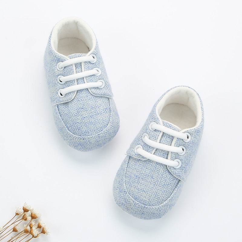 Baby Leinwand Kleinkind Schuhe – Atmungsaktive und rutschfeste Schuhe für Kleinkinder - Pasha