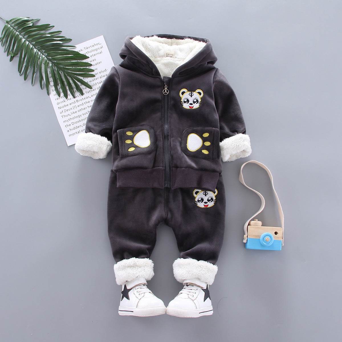 Golden mink plush winter clothing - Pasha