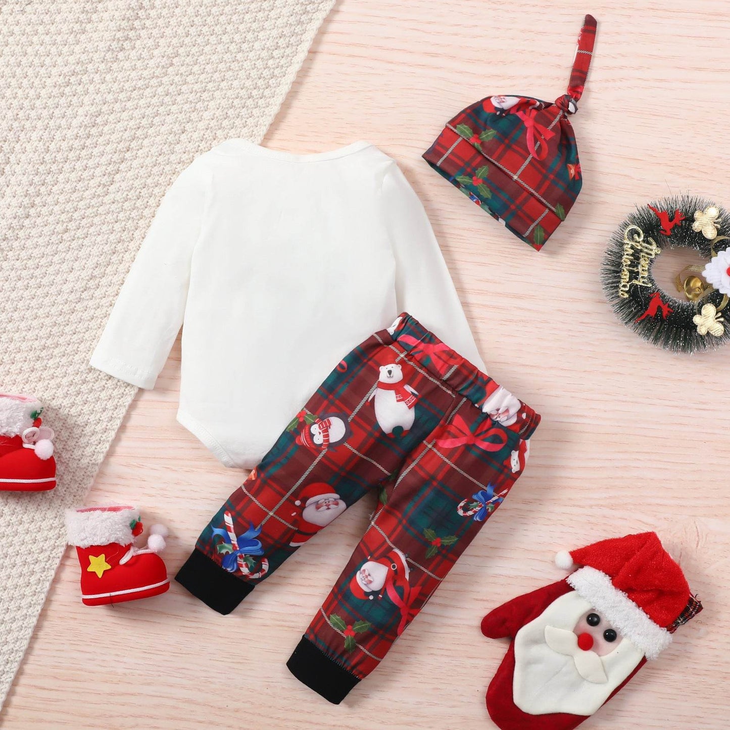 Infant Christmas Long-Sleeve Set – Cozy and Stylish Children’s Clothing - Pasha