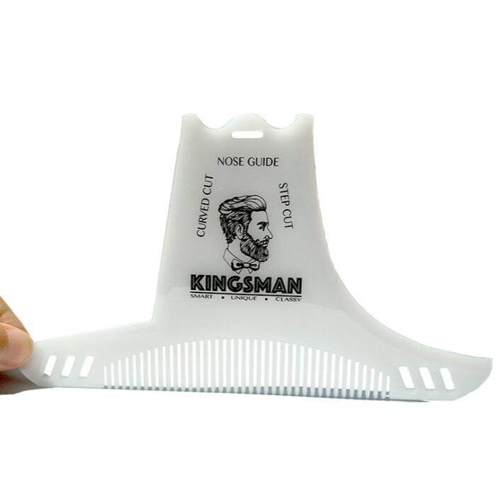 Men's Beard Comb – High-Quality Plastic Grooming Comb for Hair & Beard Care, Available in Stylish Colors - Pasha