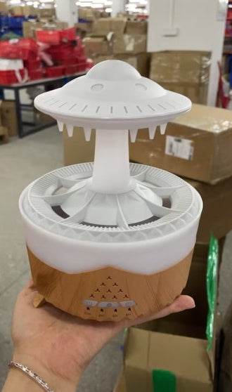 Rain Drop Humidifier & Diffuser – Soothing Sounds - Pasha