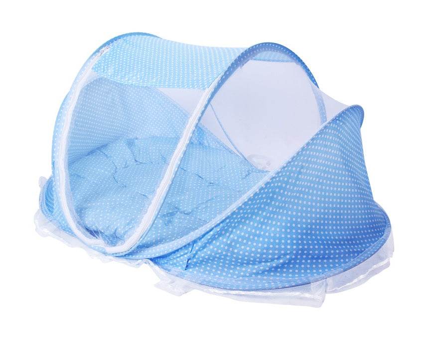 Baby Foldable Mosquito Net – Zipper & 4 Pcs - Pasha