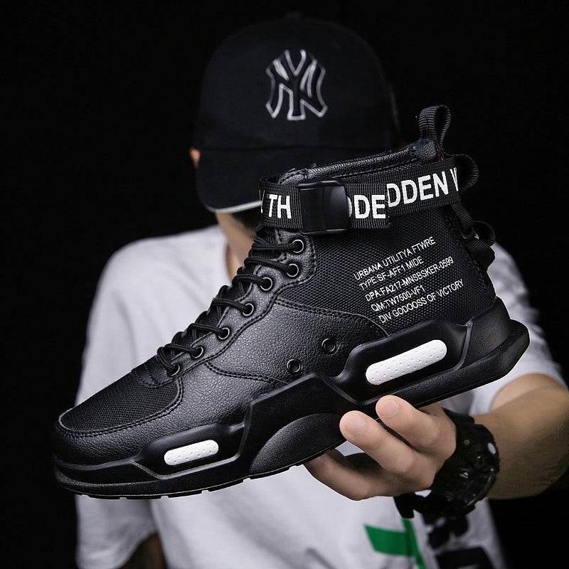 Men's High Top Sneakers – Classic Basketball Style - Pasha