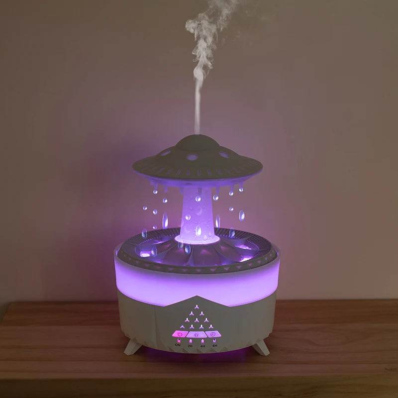 Rain Drop Humidifier & Diffuser – Soothing Sounds - Pasha
