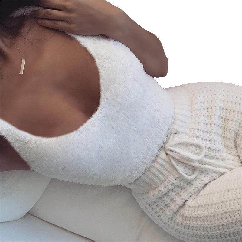 Long Sleeve Crop Top & Shorts Set – Loungewear - Pasha