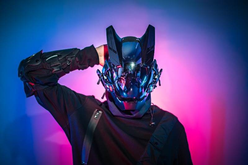 Cyberpunk Cosplay Functional Mask-Cosplay Accessories - Pasha