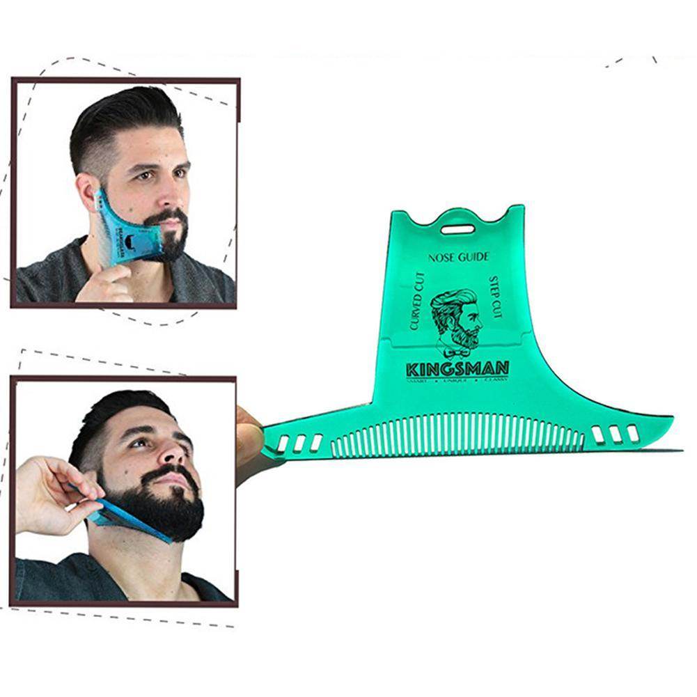 Men's Beard Comb – High-Quality Plastic Grooming Comb for Hair & Beard Care, Available in Stylish Colors - Pasha