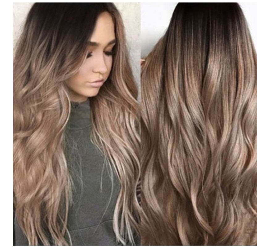 Gradient Long Curly Wig – 70 cm & Glamorous Style - Pasha
