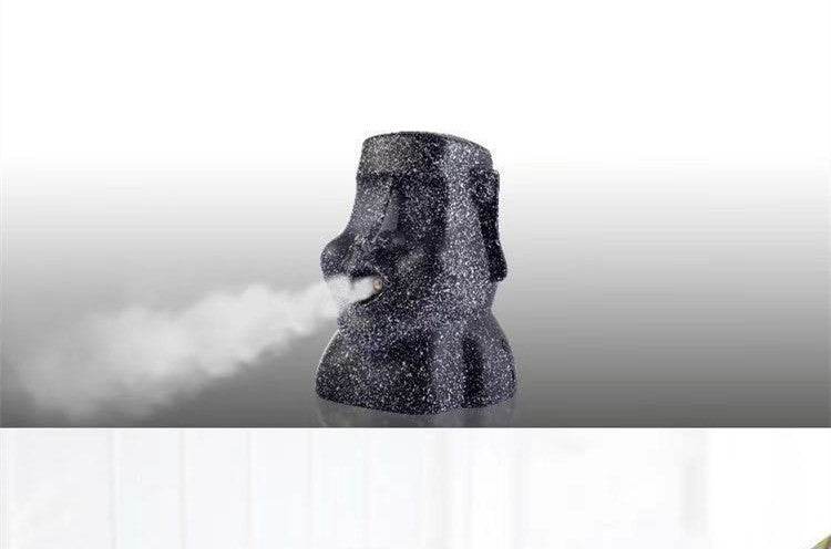 Elegant Portrait Stone USB Quiet Retro Humidifier – Ideal for Small Spaces - Pasha