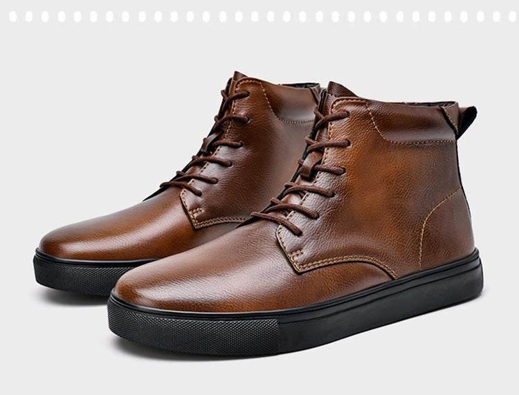 Men's Extended Size High Top Sneakers – Comfortable Fit - Pasha