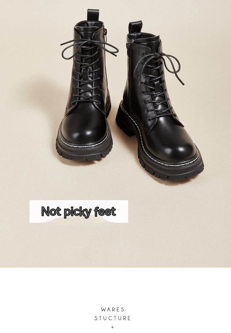 Women´s Ankle Boots-Retro British Style - Pasha