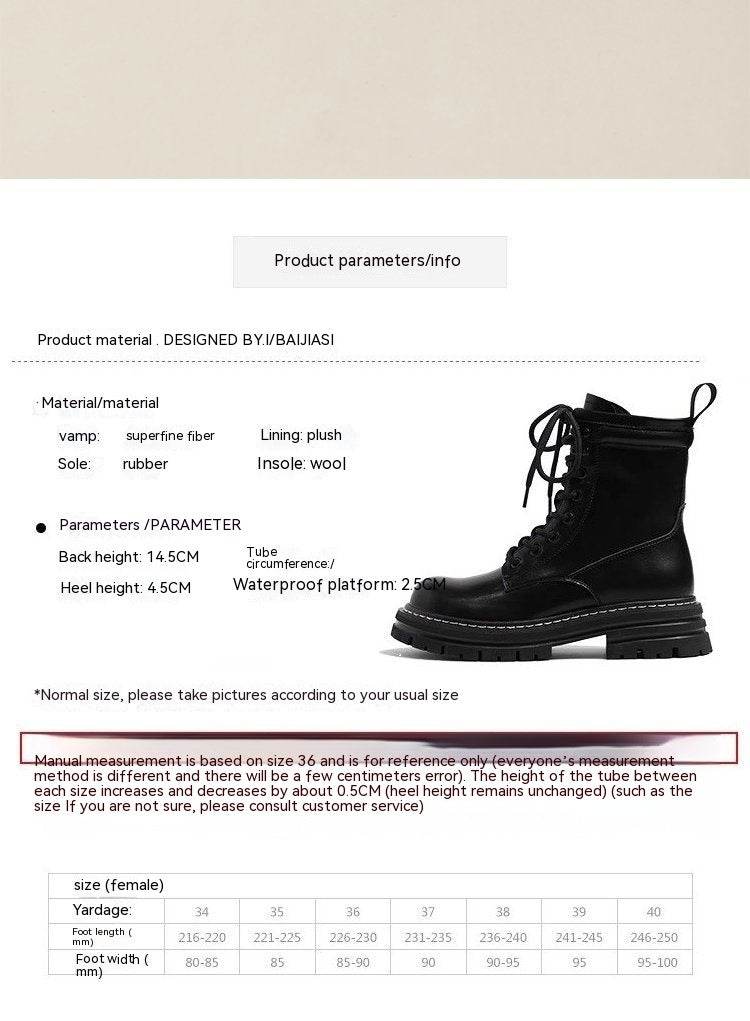 Women´s Ankle Boots-Retro British Style - Pasha