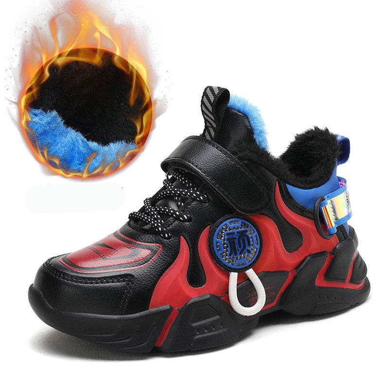Cool Kids' Sports Shoes – Stylish & Comfortable Faux Leather Sneakers for Active Children - Pasha