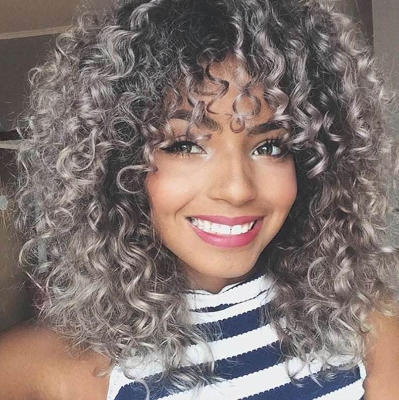 High-Temperature Long Curly Wig – Realistic & Fluffy - Pasha