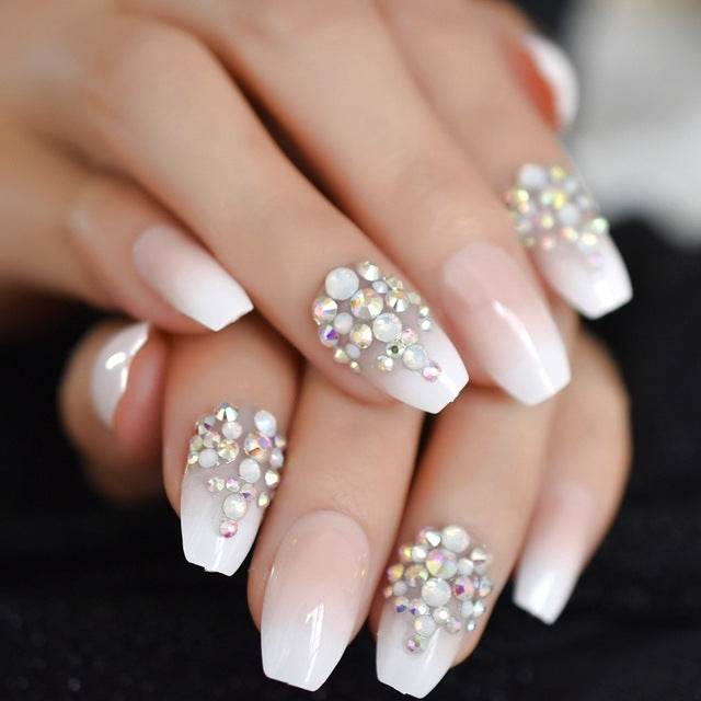 Metallic False Nails for Women – Square Shape - Pasha
