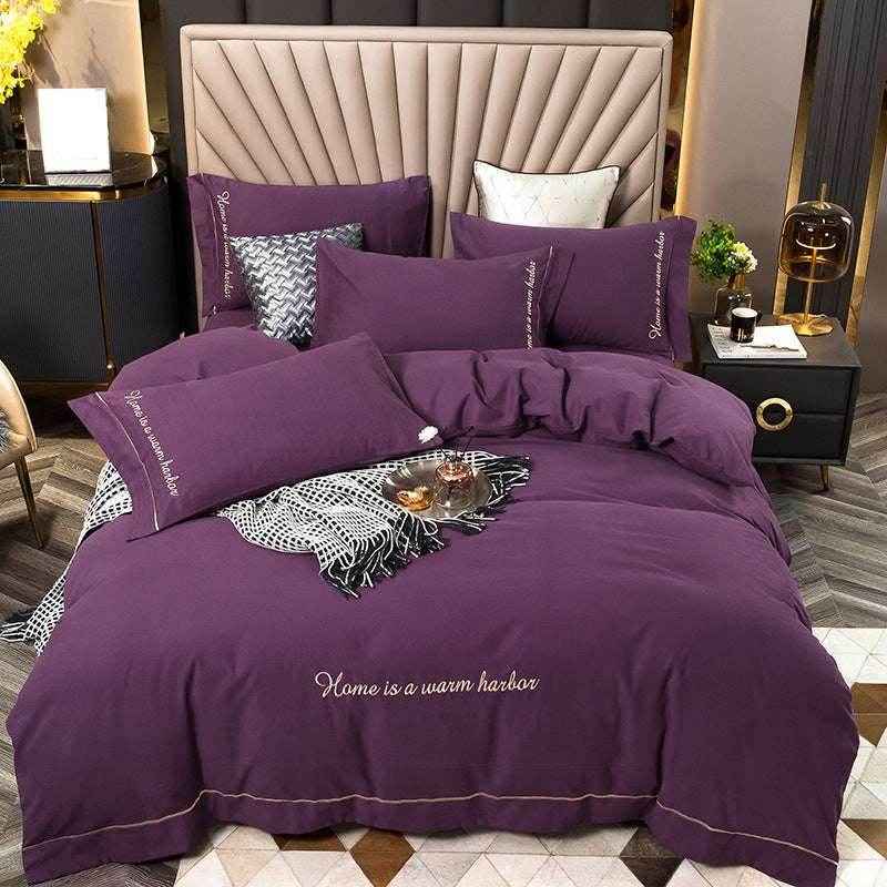 Personalized Cotton Bedding Set – Luxurious & Brushed - Pasha