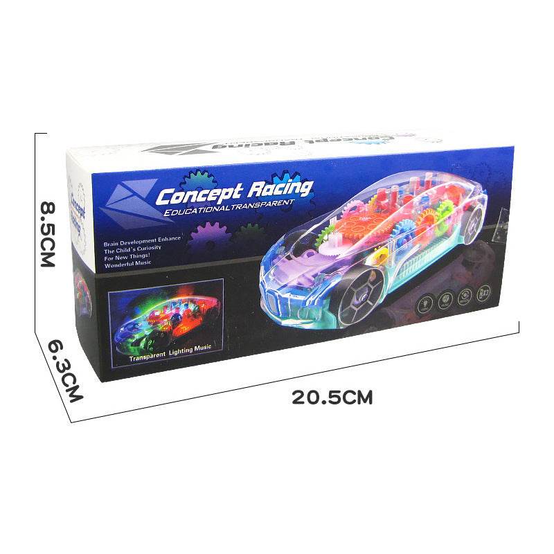 Transparent Puzzle Concept Car-Educational Toy - Pasha