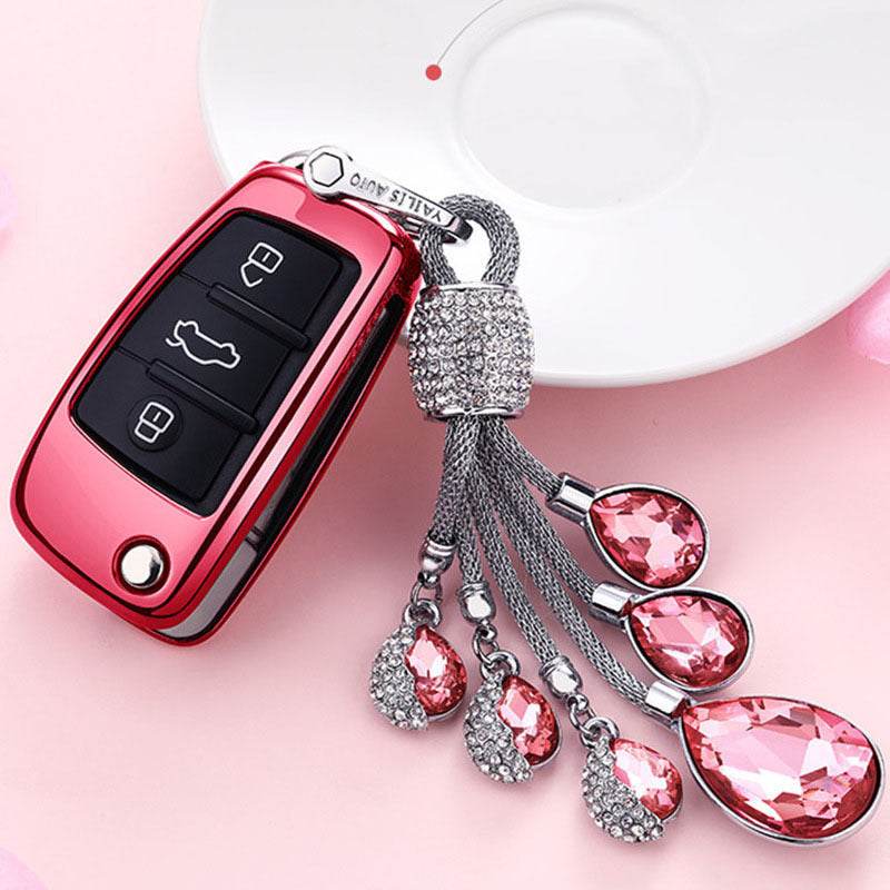 Goddess of Tears Car Key Set – TPU Key Case for Scratch and Impact Protection in 5 Colors - Pasha